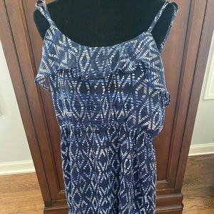 Cute spaghetti strap summer dress from the Gap - size XS